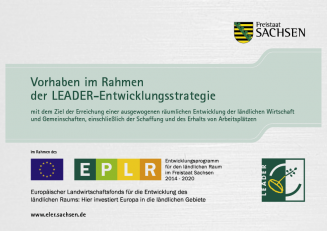 Förderung im Rahmen des Entwicklungsprogramms für den ländlichen Raum im Freistaat Sachsen 2014-2020 (EPLR)